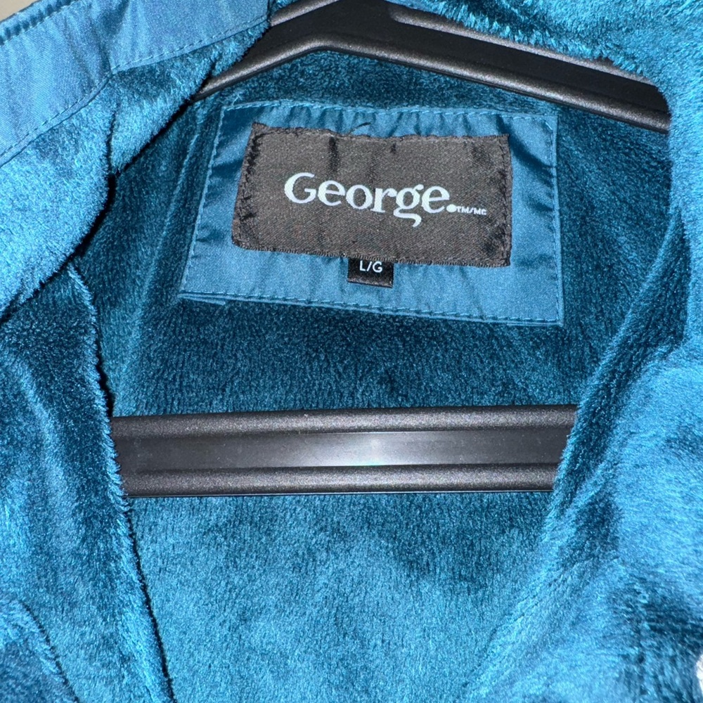 George Teal Fleece Jacket - Picture 2 of 4